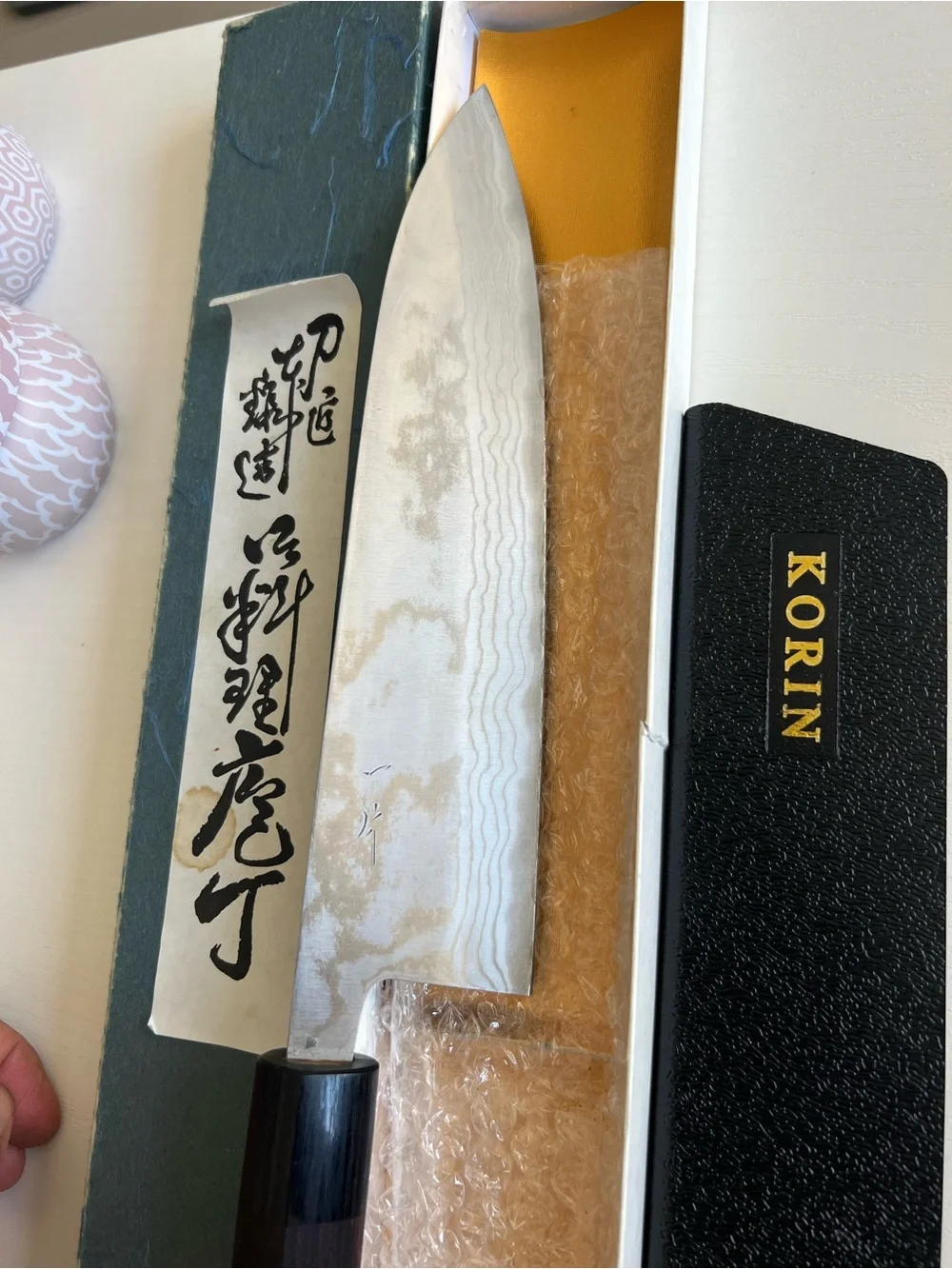 Hitohira GR blue #2 Damascus Gyuto (210mm) kitchen knife
